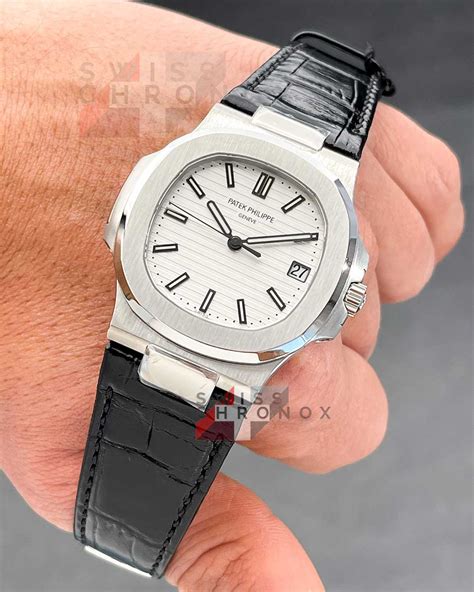 patek philippe nautilus 5711 leather strap|Patek Philippe Nautilus 5711 news.